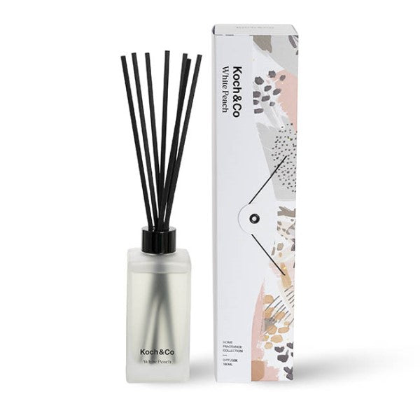 Premium Scented Diffuser – 180ml (Grapefruit / White Peach)