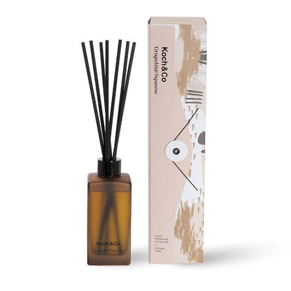 Premium Scented Diffuser – 180ml (Grapefruit / White Peach)