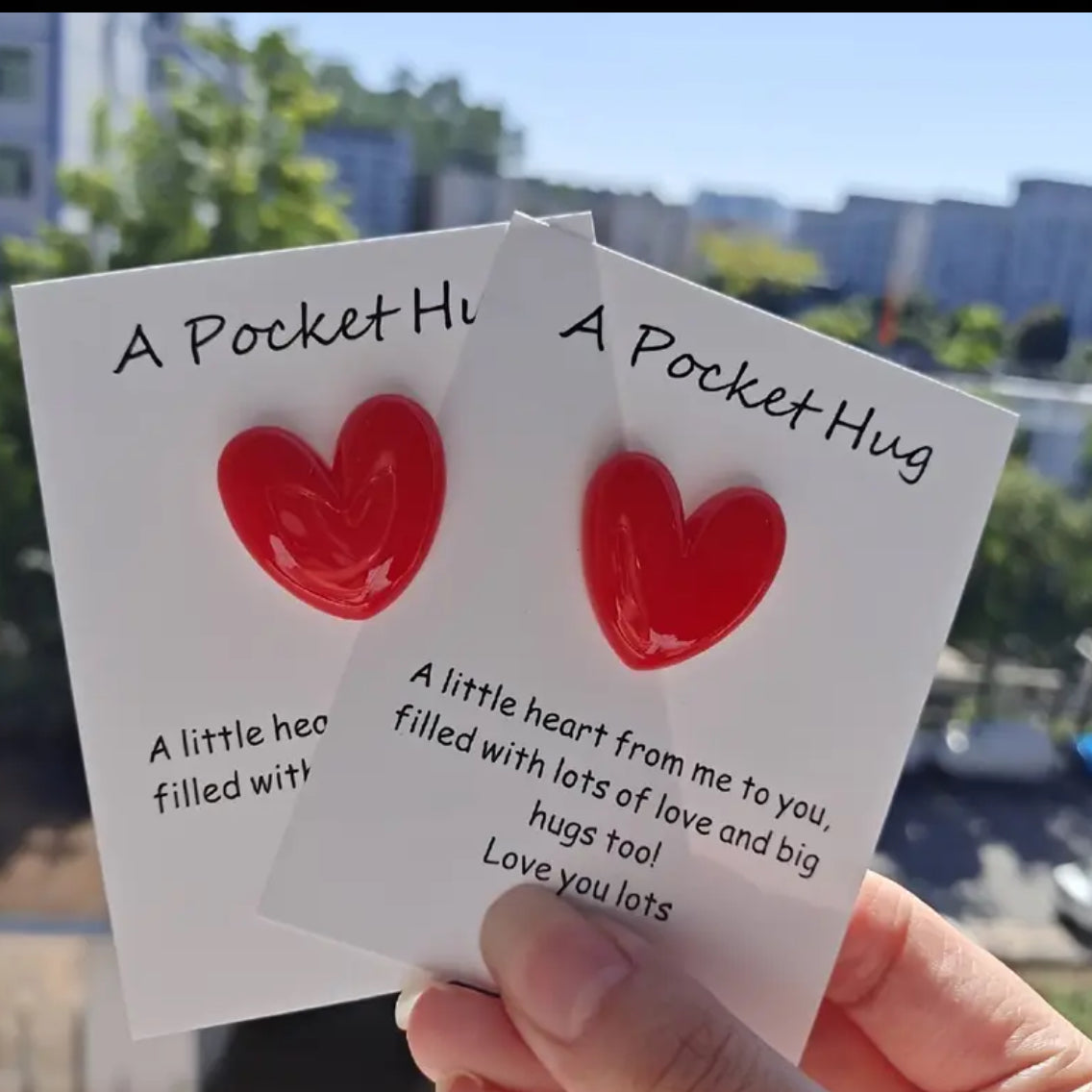 Pocket Hug Heart