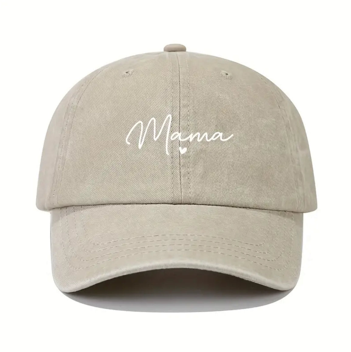 “Mama” Embroidered Cap – Minimalist Mum Style