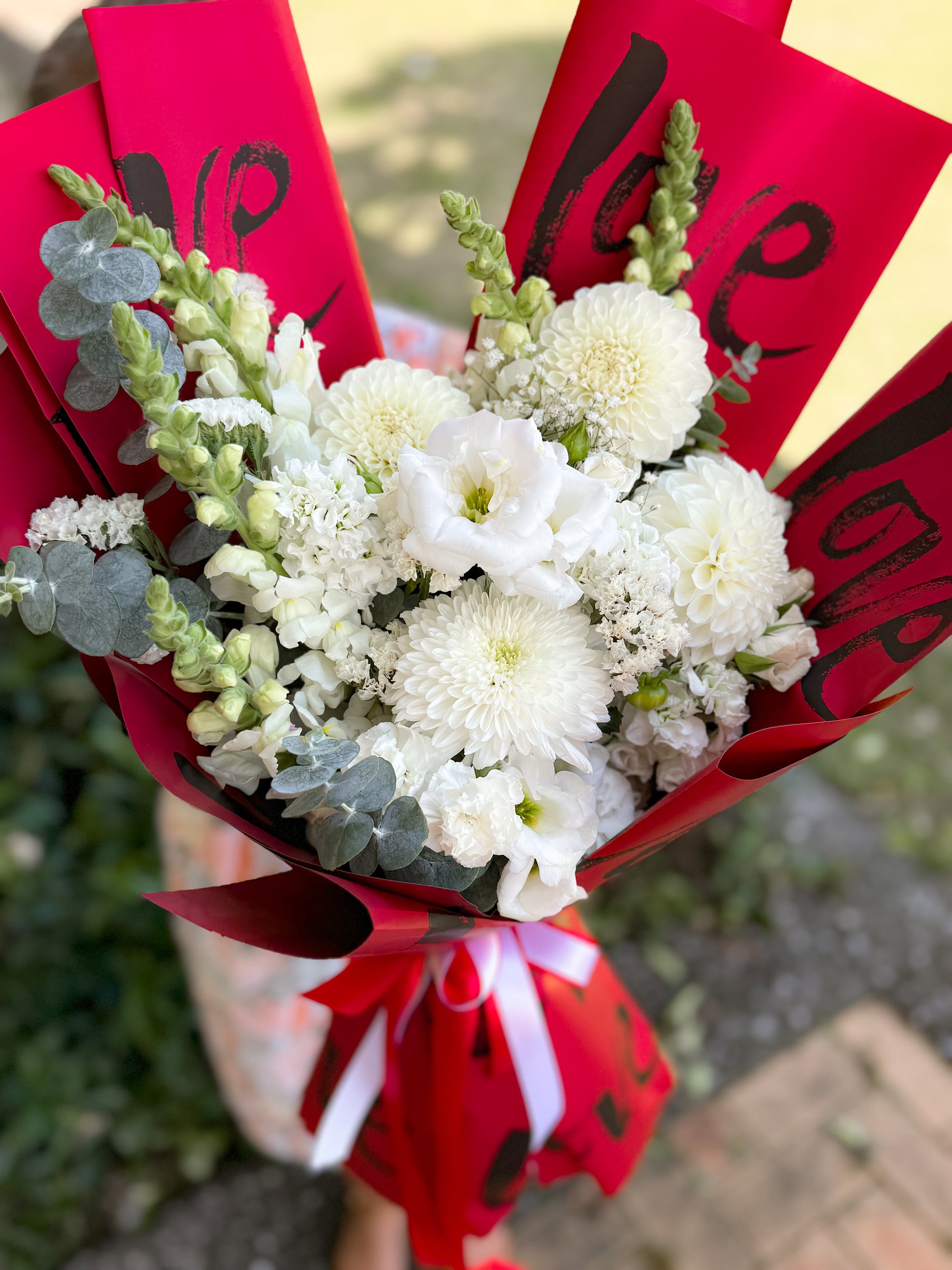Fresh Flower Bouquet Pure Love