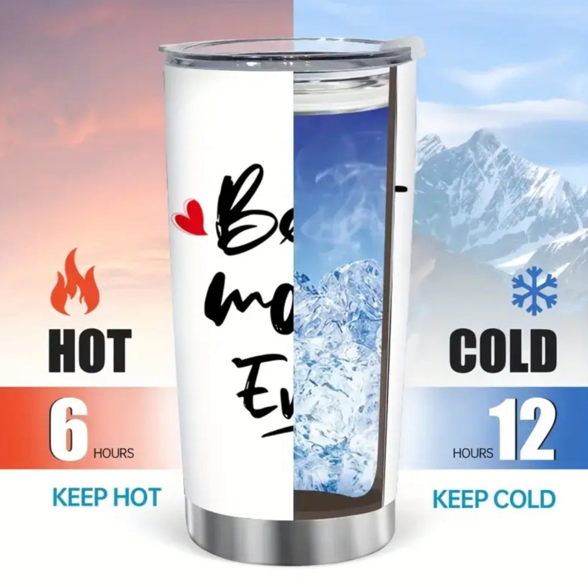 “Best Mom Ever” Insulated Tumbler