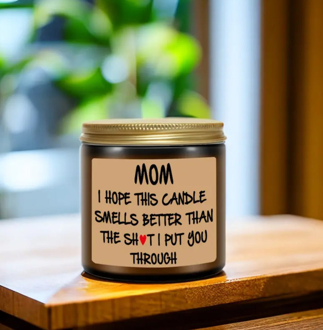 Lavender Soy Candle for Mum – Funny Gift Jar