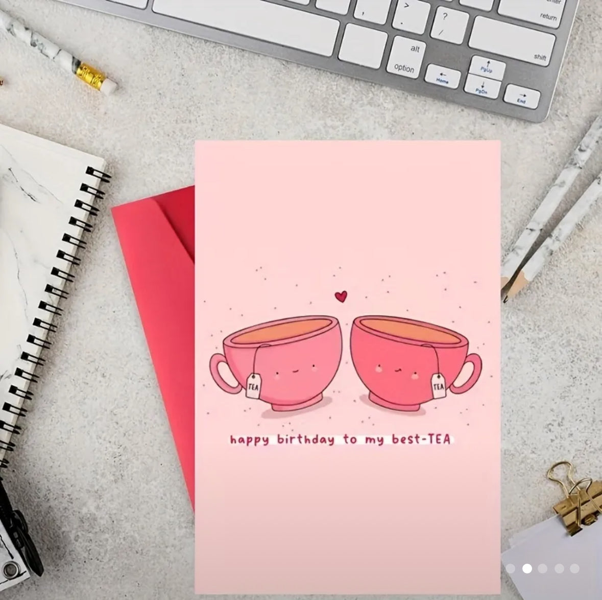 Card (With Envelope) Best Tea