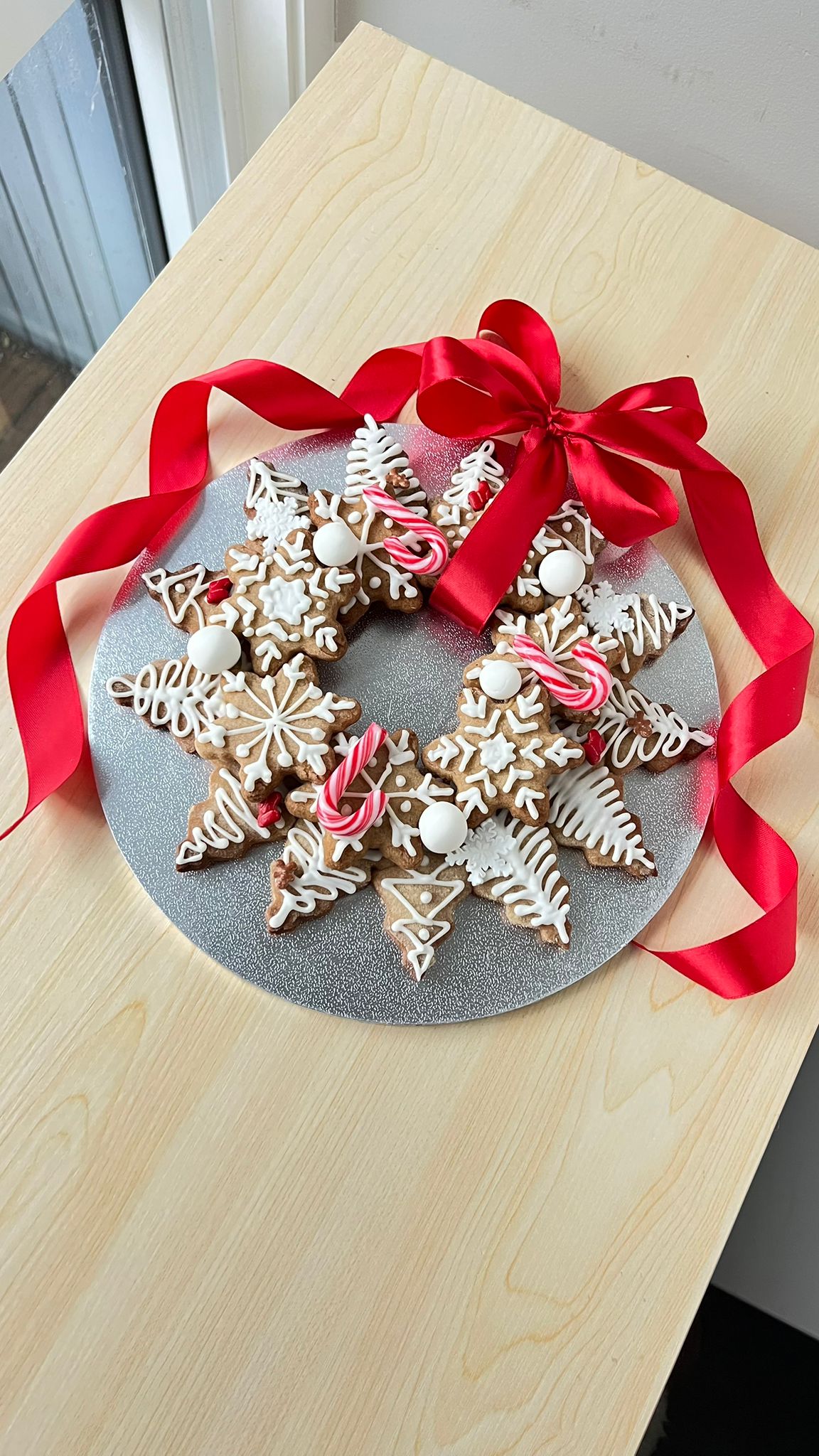 Gingerbread Christmas Wreath
