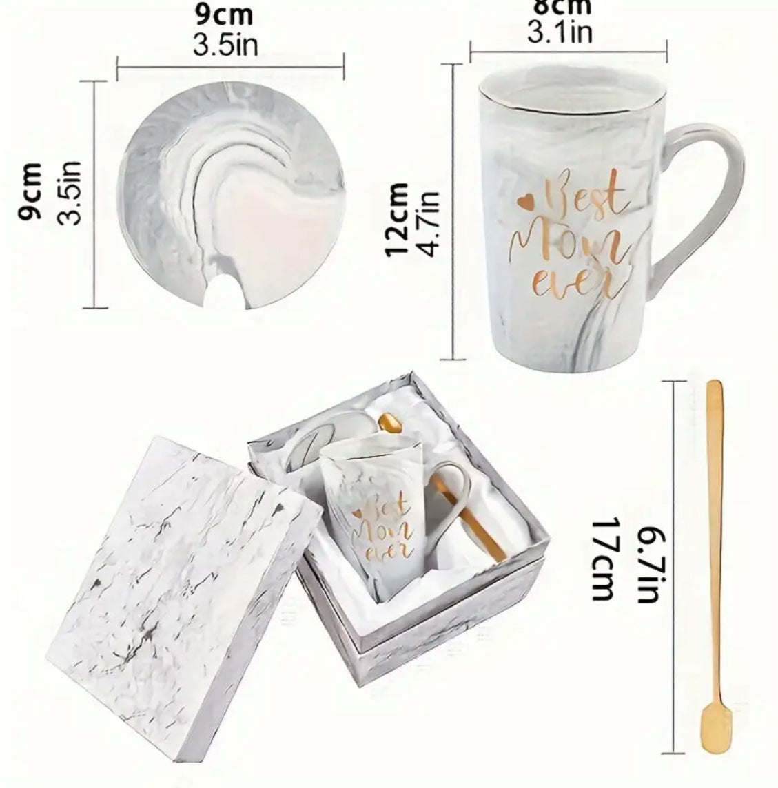 Mug Gift Set “Best Mum Ever” 