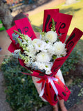 Fresh Flower Bouquet Pure Love