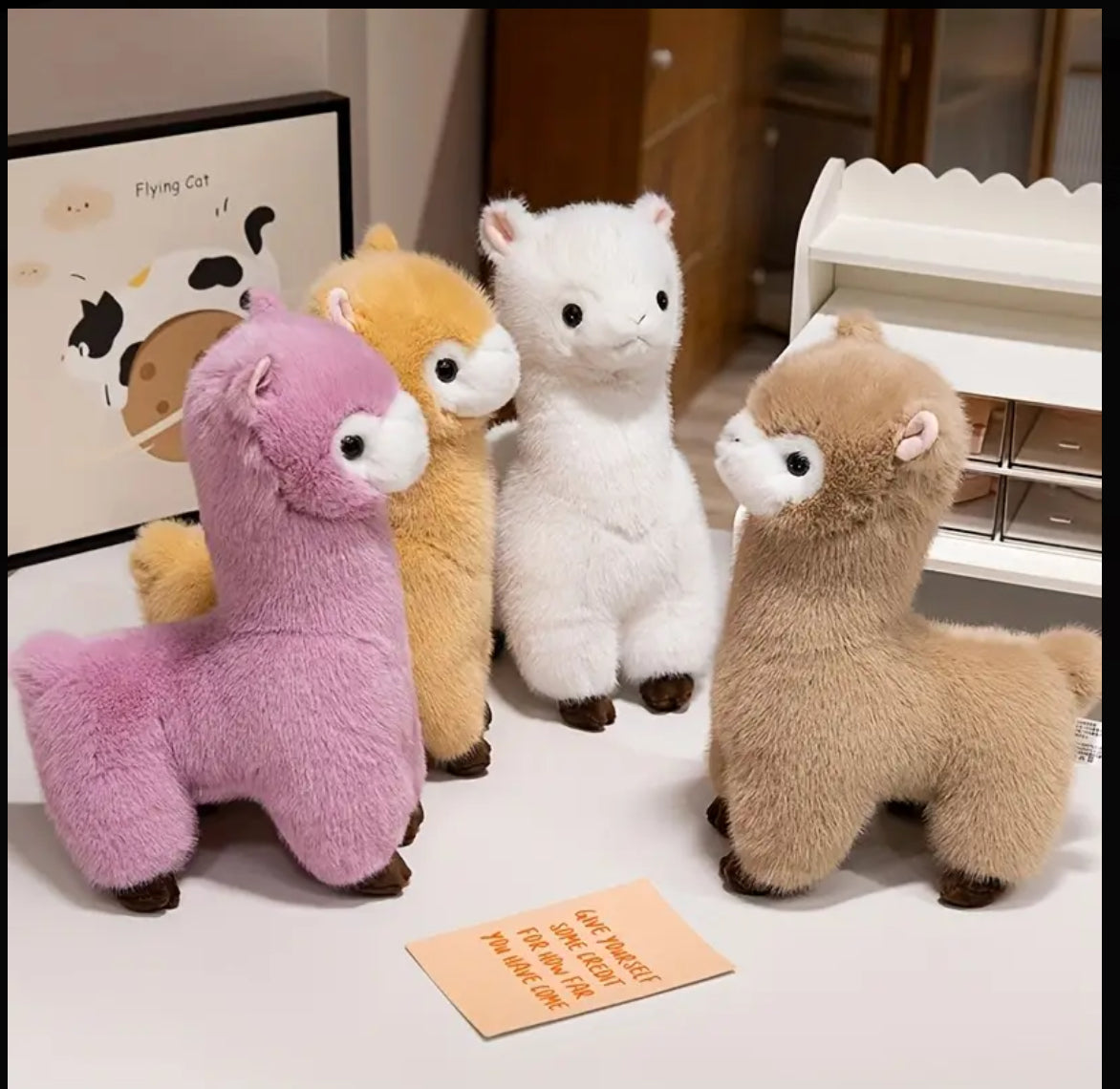 Cuddly Llama Plush Toy