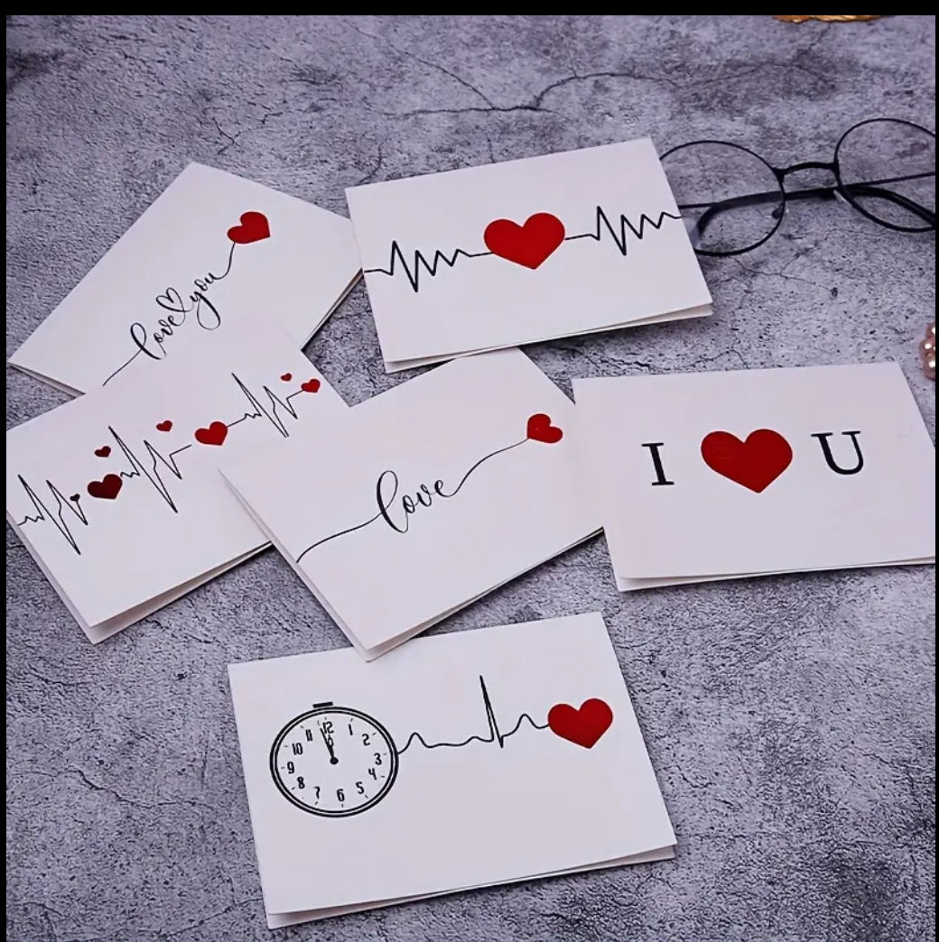 Heartbeat Love Cards