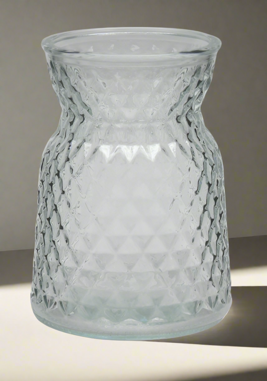 Spanish Glass Vase Clear