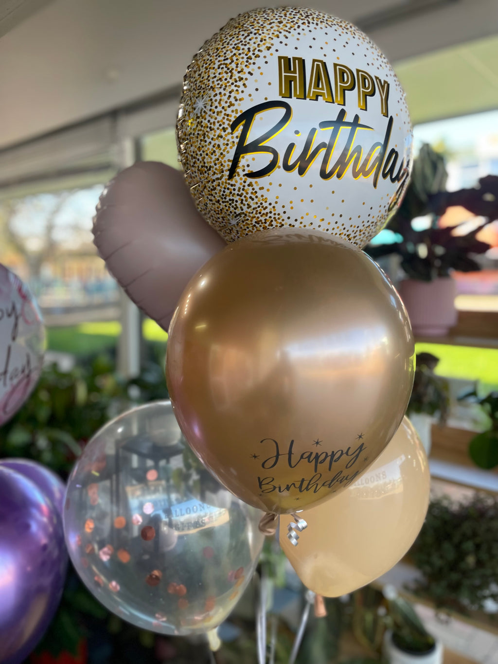 Happy birthday Balloons set