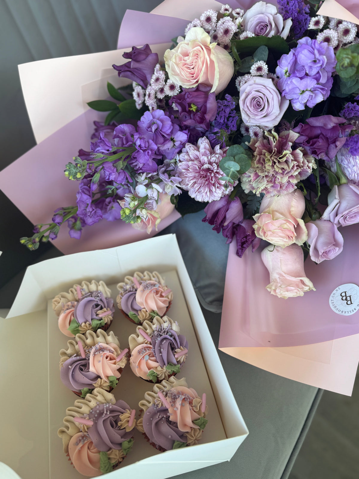 Lavender Cream Dream Set bouquet — photo 3 of 3