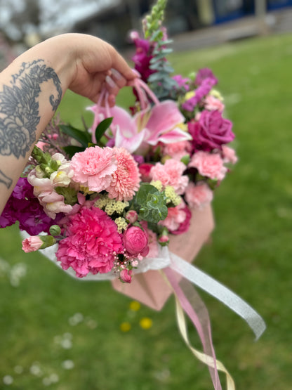 Blushing Bloom Handbag