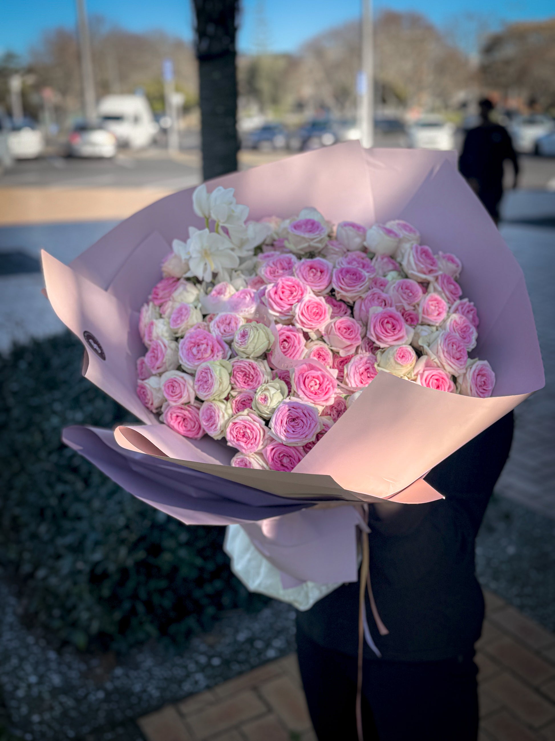 Gelato Cream Spray Roses
