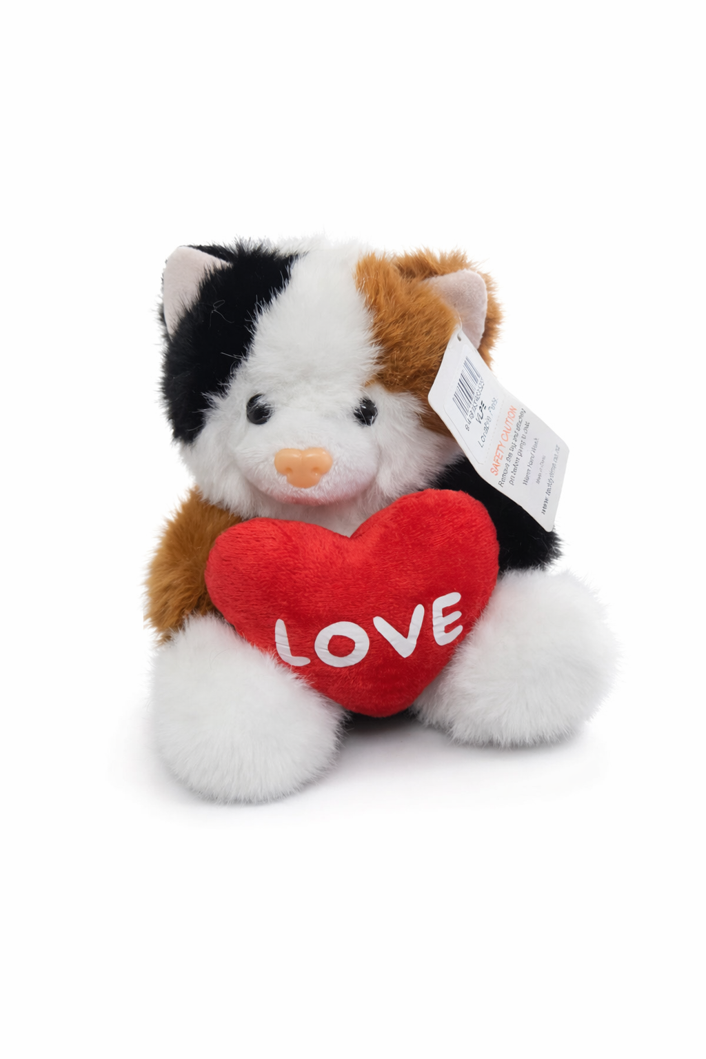 Love Message Plush Cat