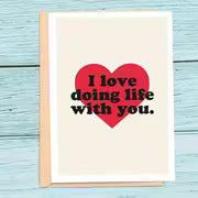 Love is .. and Valentines Card 💝(With Envelope)