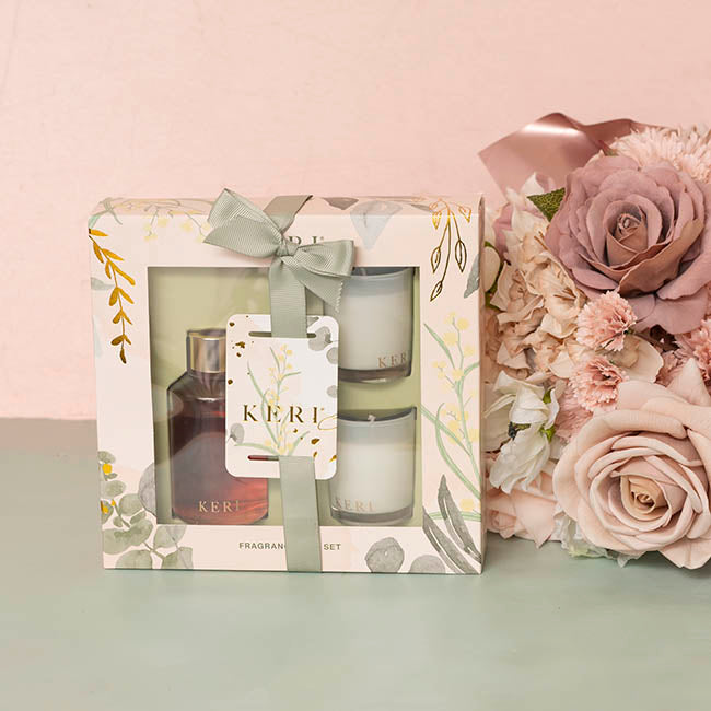 Fragrance Candle & Diffuser Gift Set