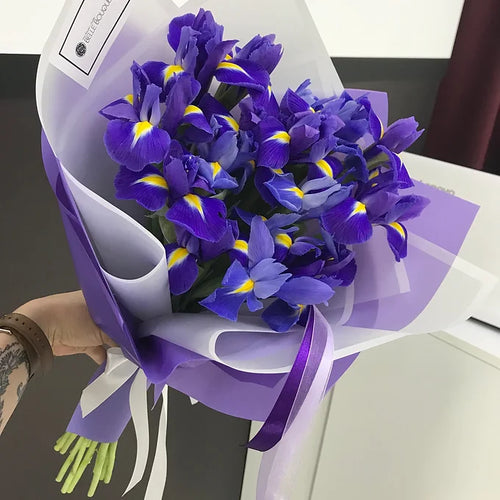 Blue Iris Lovers bouquet