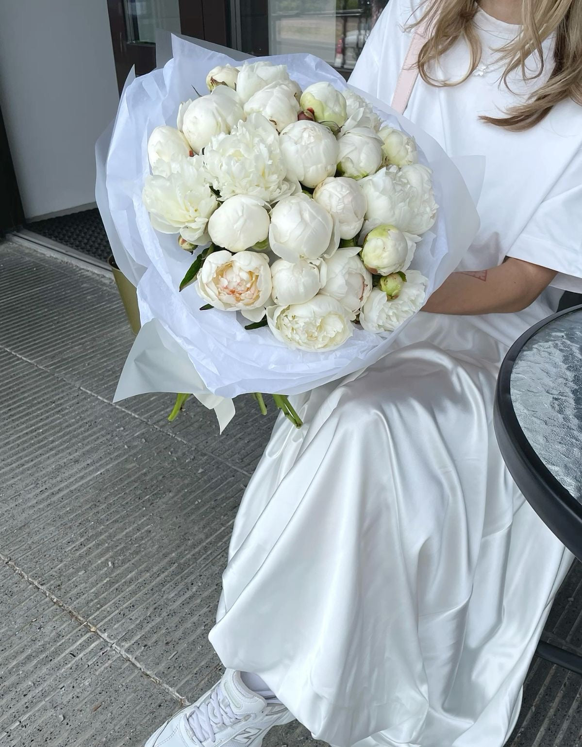 White Peonies