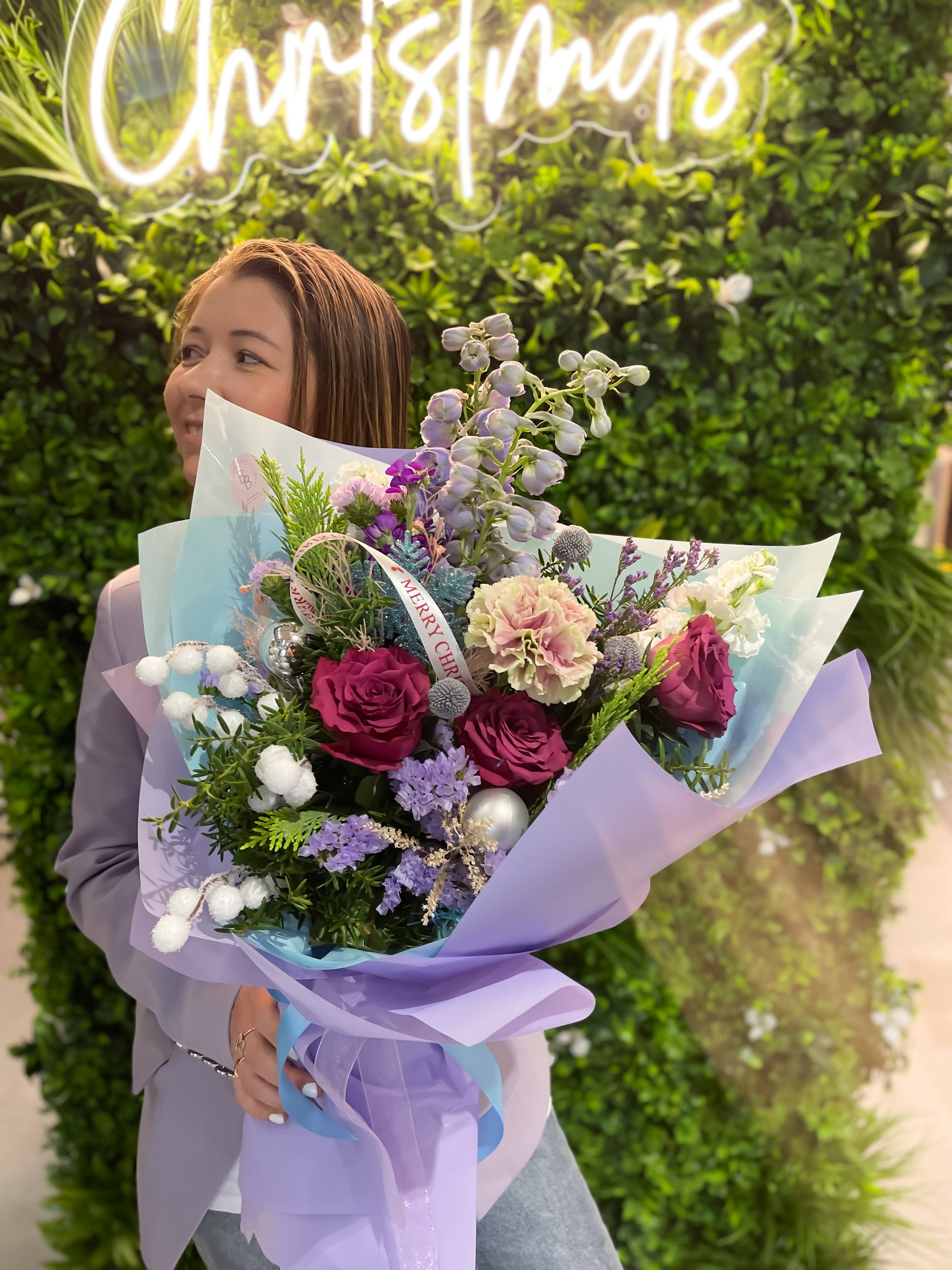 Frosted Christmas Bouquet