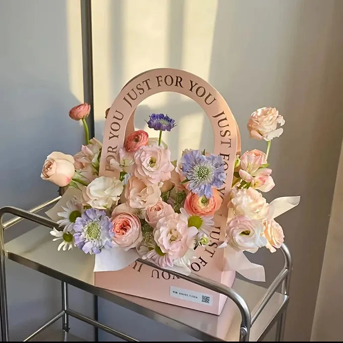 Carrying Bag with Flowers 🌸