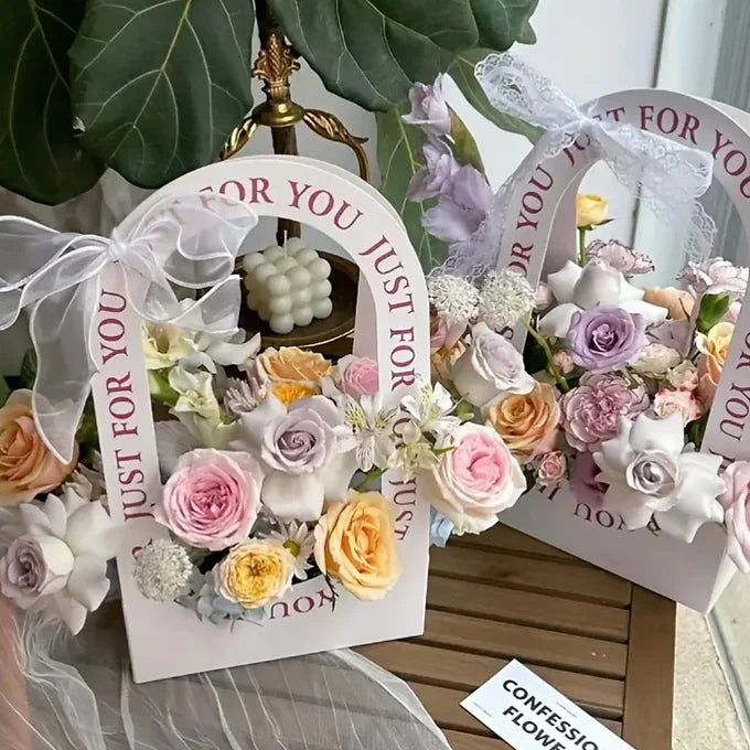 Carrying Bag with Flowers 🌸