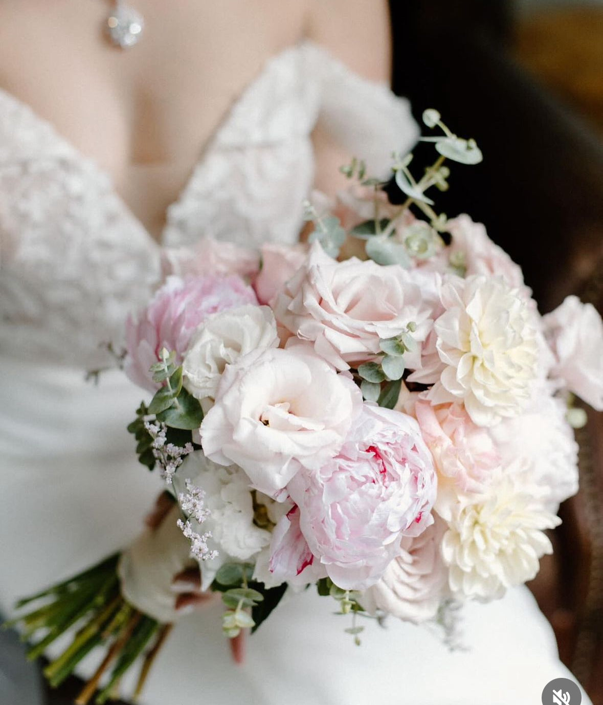 Blushing Elegance Bridal Bouquet