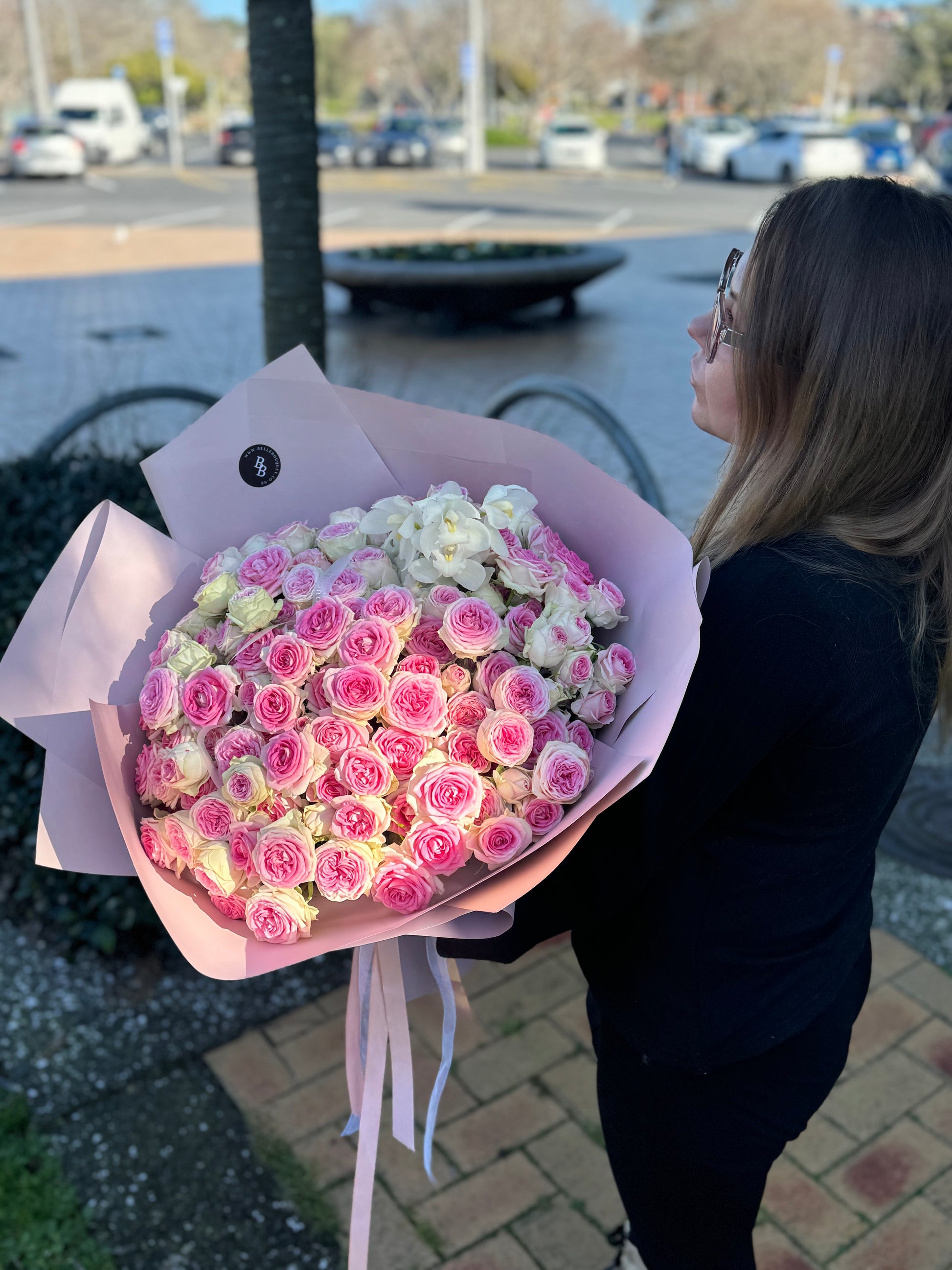 Gelato Cream Spray Roses