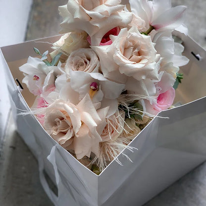 Delux Bridal Bouquet + Buttonhole