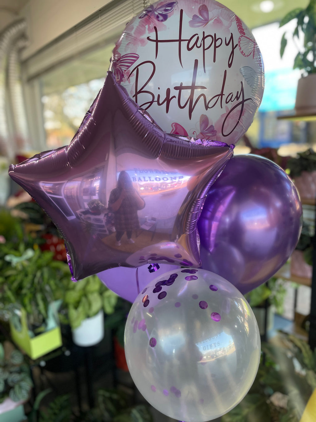Happy birthday Balloons set