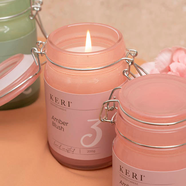 Scented Candle – Honey Jar Collection