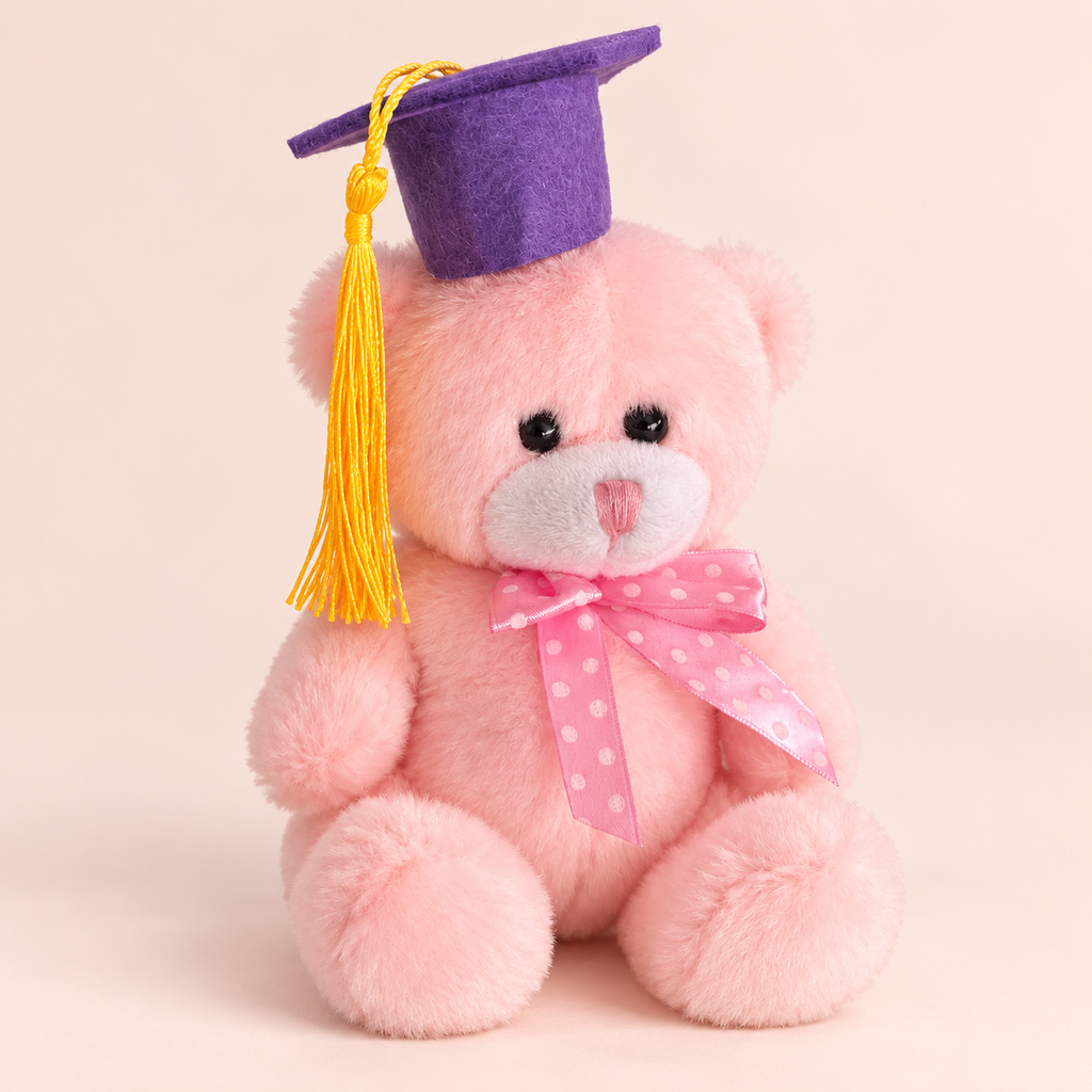 Graduation Teddy Bear – Pink or Purple