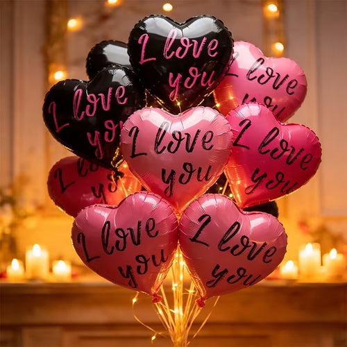 "I Love You" Heart Foil Balloon