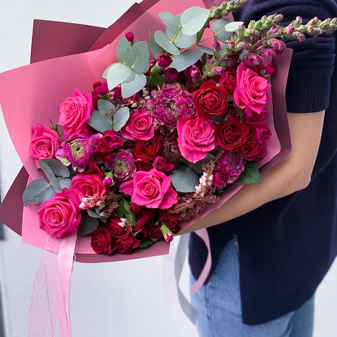 Bold Hot Pink Bouquet