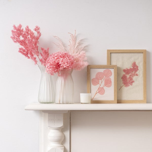 Frosted White Lynne Vase