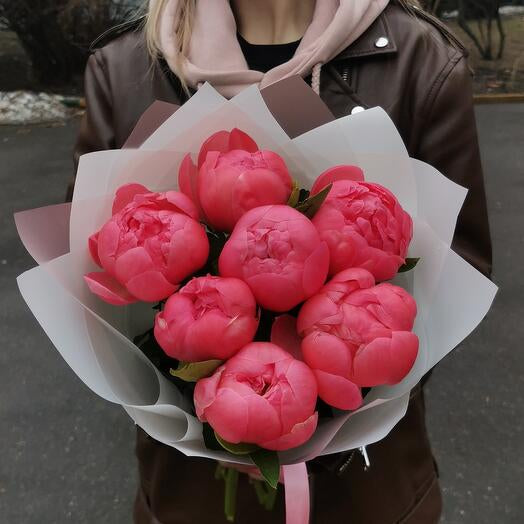 Coral Charm Peonies
