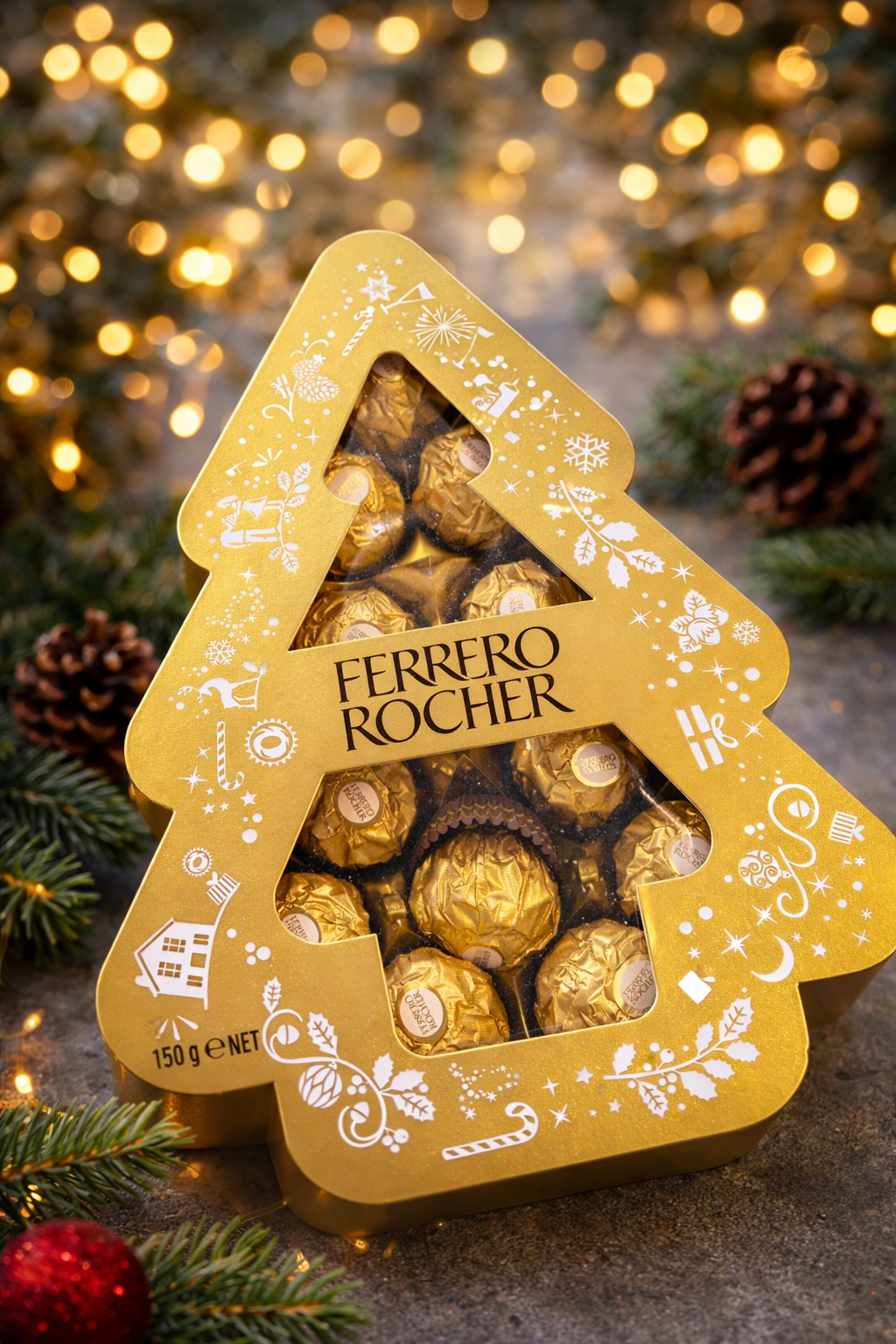 Ferrero Rocher Christmas Tree Box