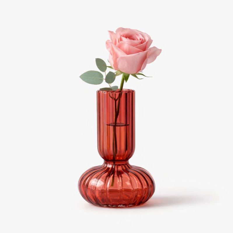Ruby Glass Vase