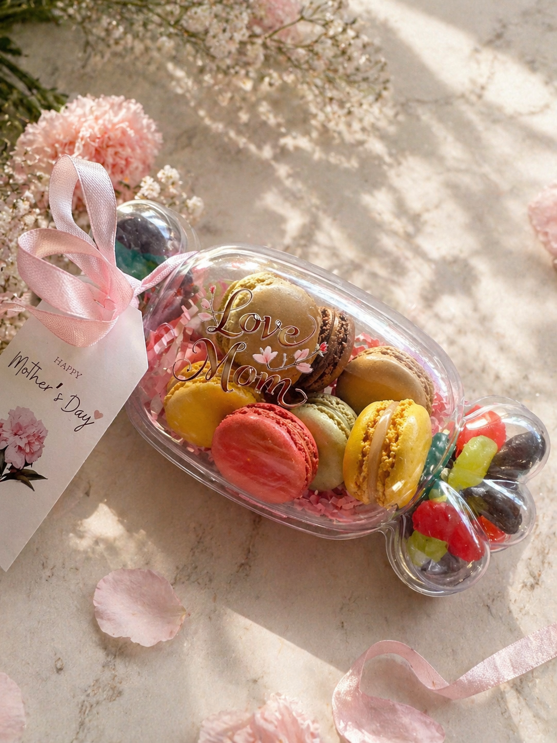 Candy-Shaped Macaron Gift Box