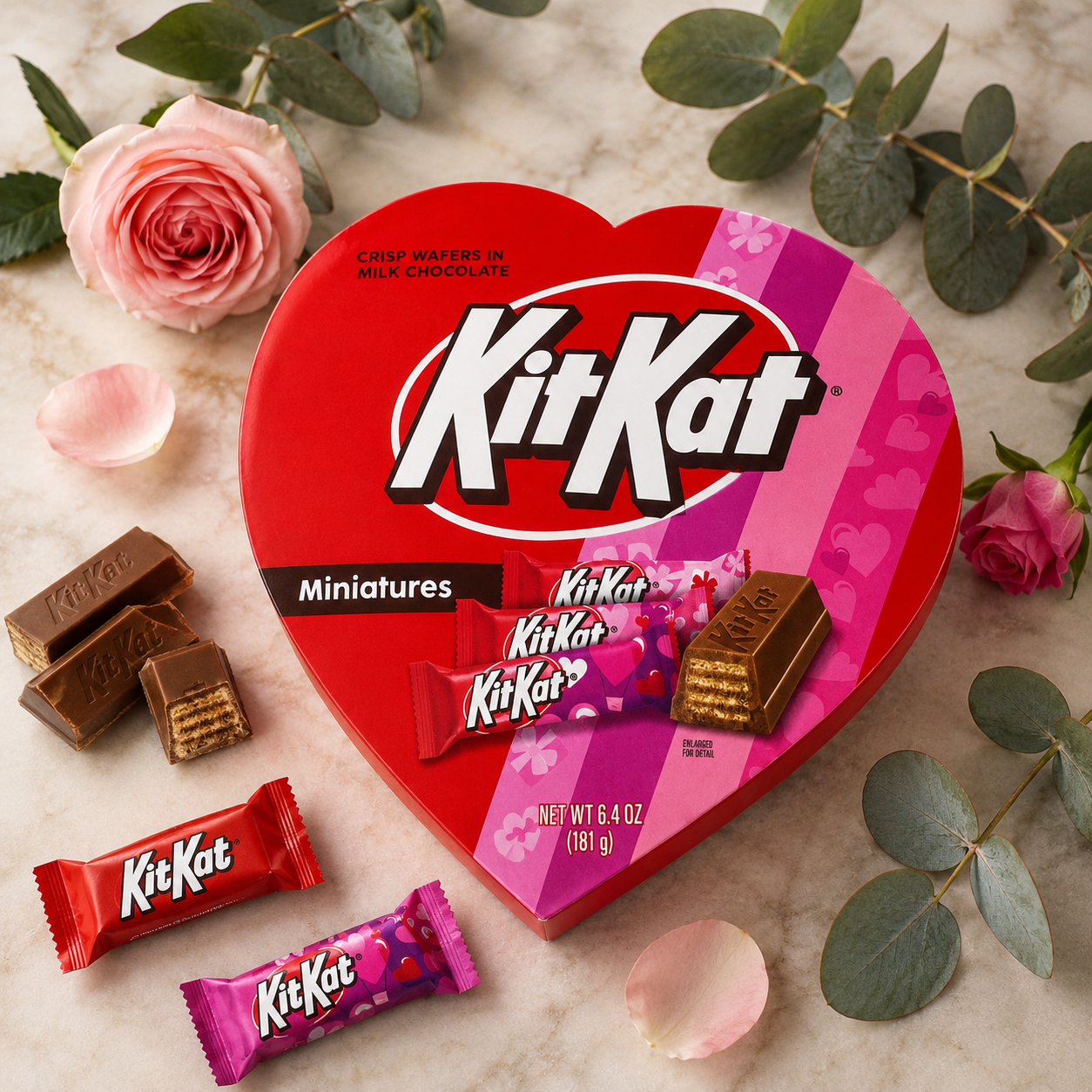 KitKat® Miniatures Heart Box