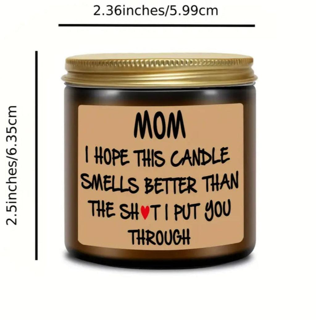 Lavender Soy Candle for Mum – Funny Gift Jar