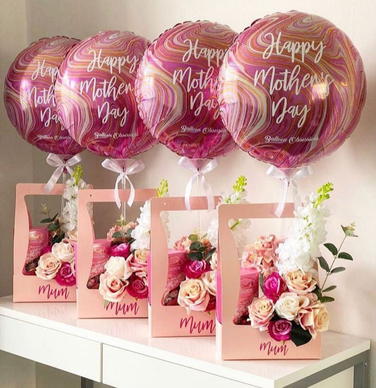 Mother’s Day Bloom Box with Balloon