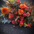 Bridal Bouquet "Orange Joy" — photo 1 of 2