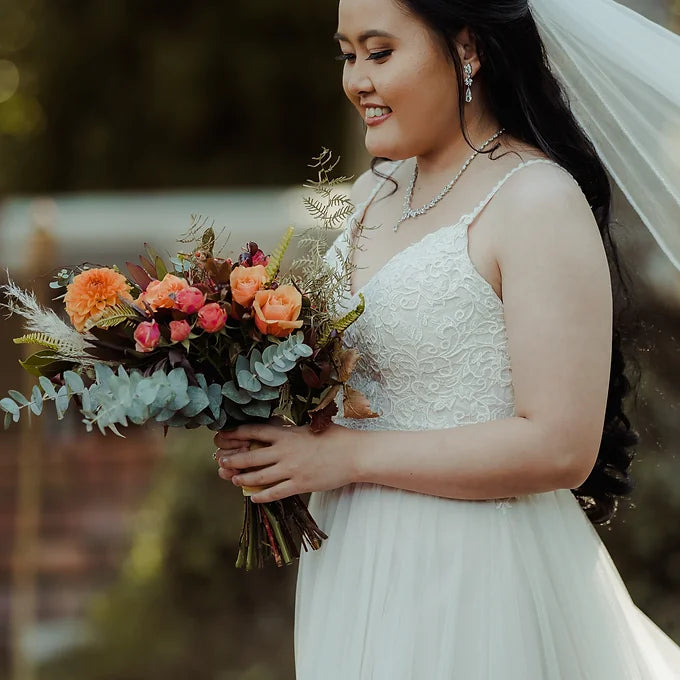 Bridal Bouquet "Orange Joy"