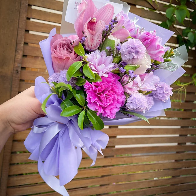 Pink & Purple bouquet — photo 3 of 6