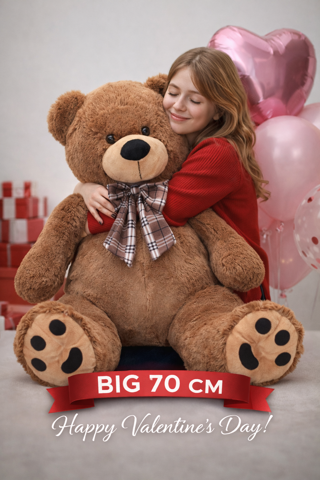Lenny Teddy Bear –30, 50 or 70 cm