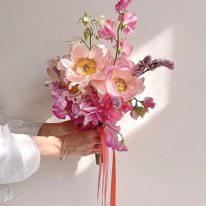 Wild Style Bridal Bouquet and Boutonnière