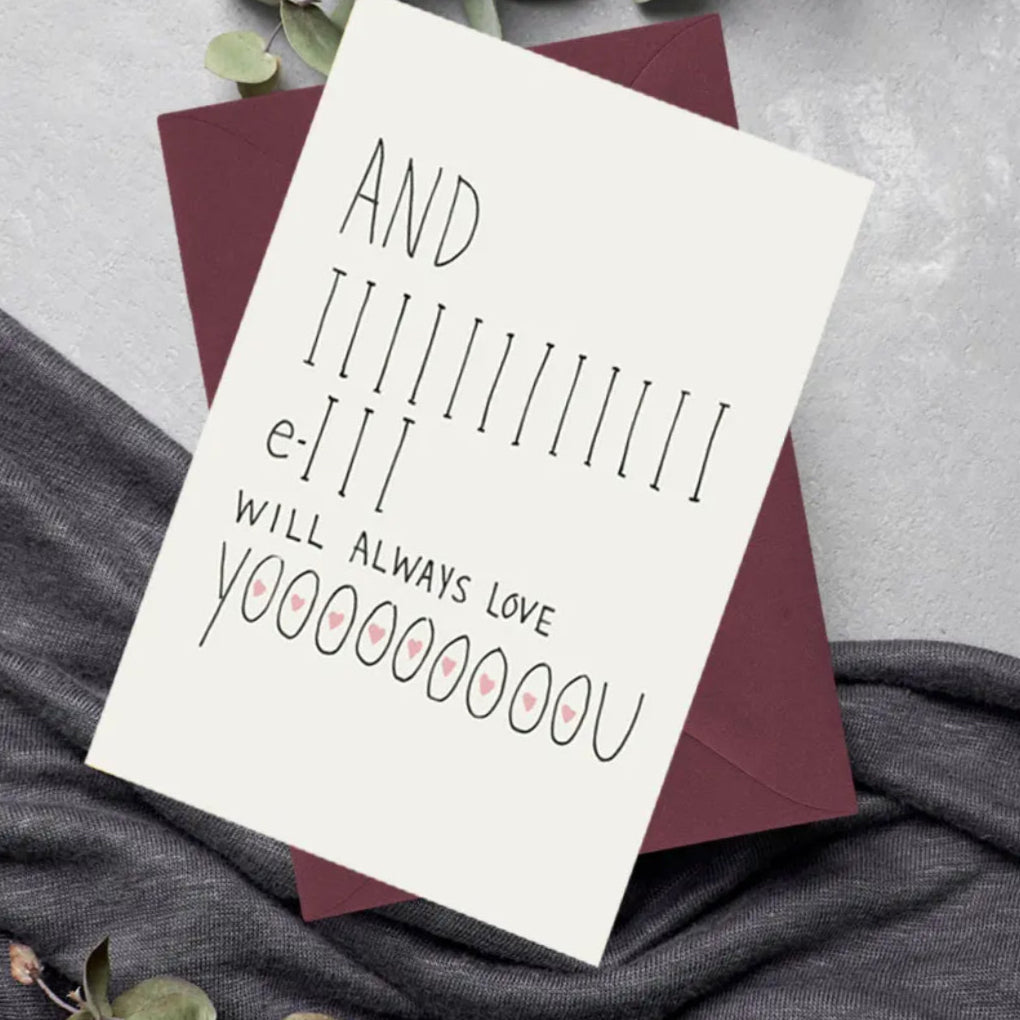 Card (With Envelope) Always Love You