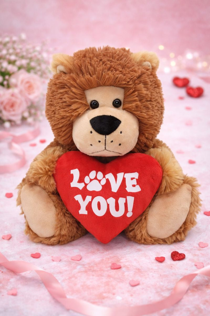 Love You Heart Plush Toy Teddy Bear
