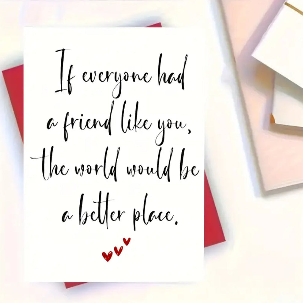 Card (With Envelope) Friend